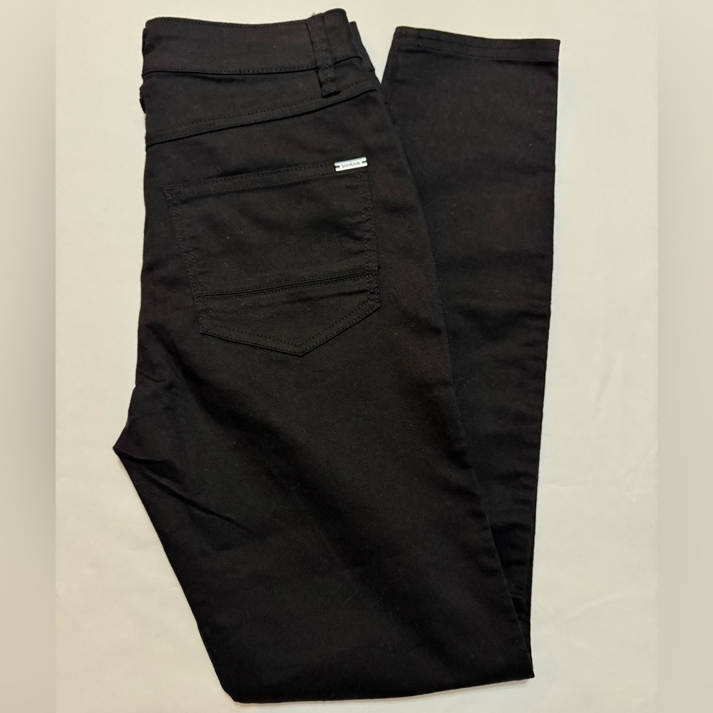 Prana Women's Oday Skinny Jean in Color Black Out Size 2/26